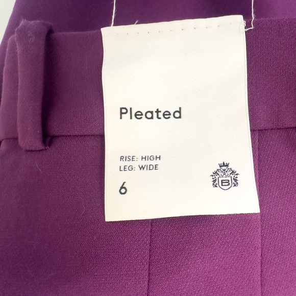 Babaton Purple Trousers - Picture 3 of 4